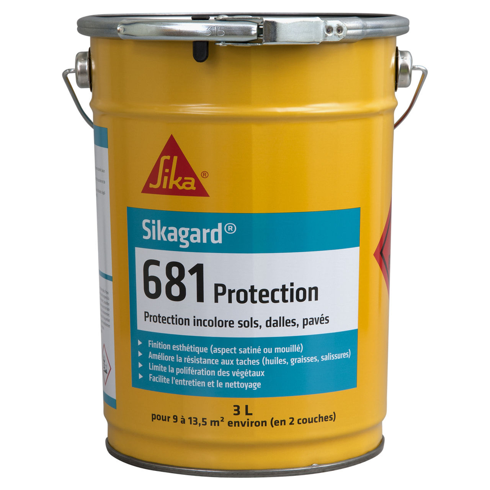 SEAU DE 11L DE  PROTECTION DE SOLS SIKAGARD-681 - SIKA - 1449