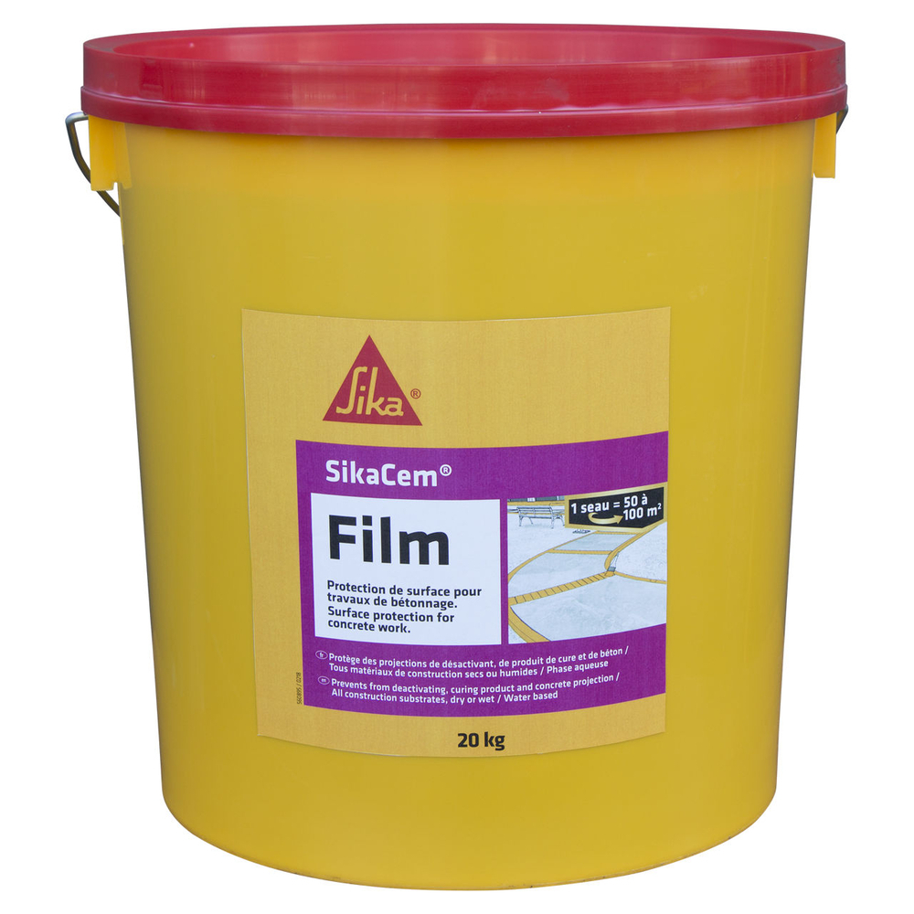 SEAU DE 20KG DE PROTECTION POUR BÉTON SIKACEM FILM - SIKA - 2930