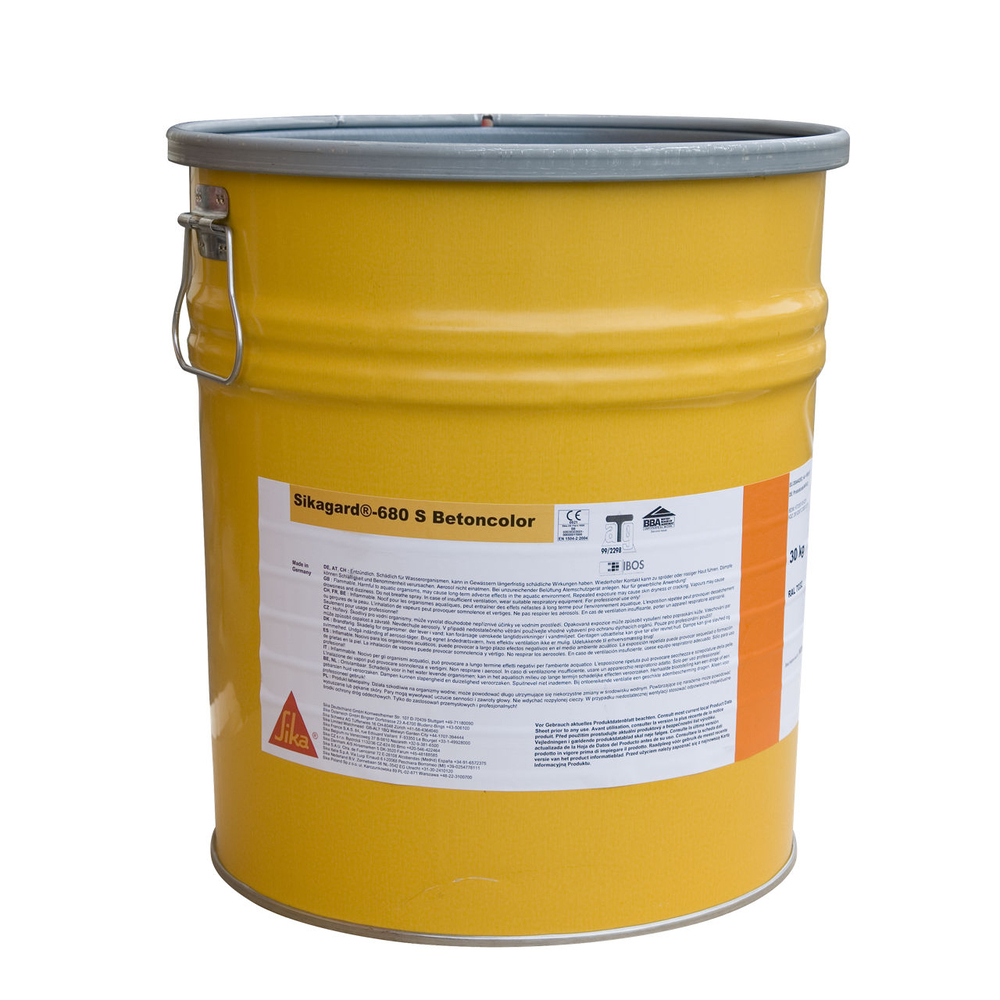 Seau de 30KG de SIKAGARD-680 S RAL3009 brun/rouge brun - SIKA - 3343RAL3009