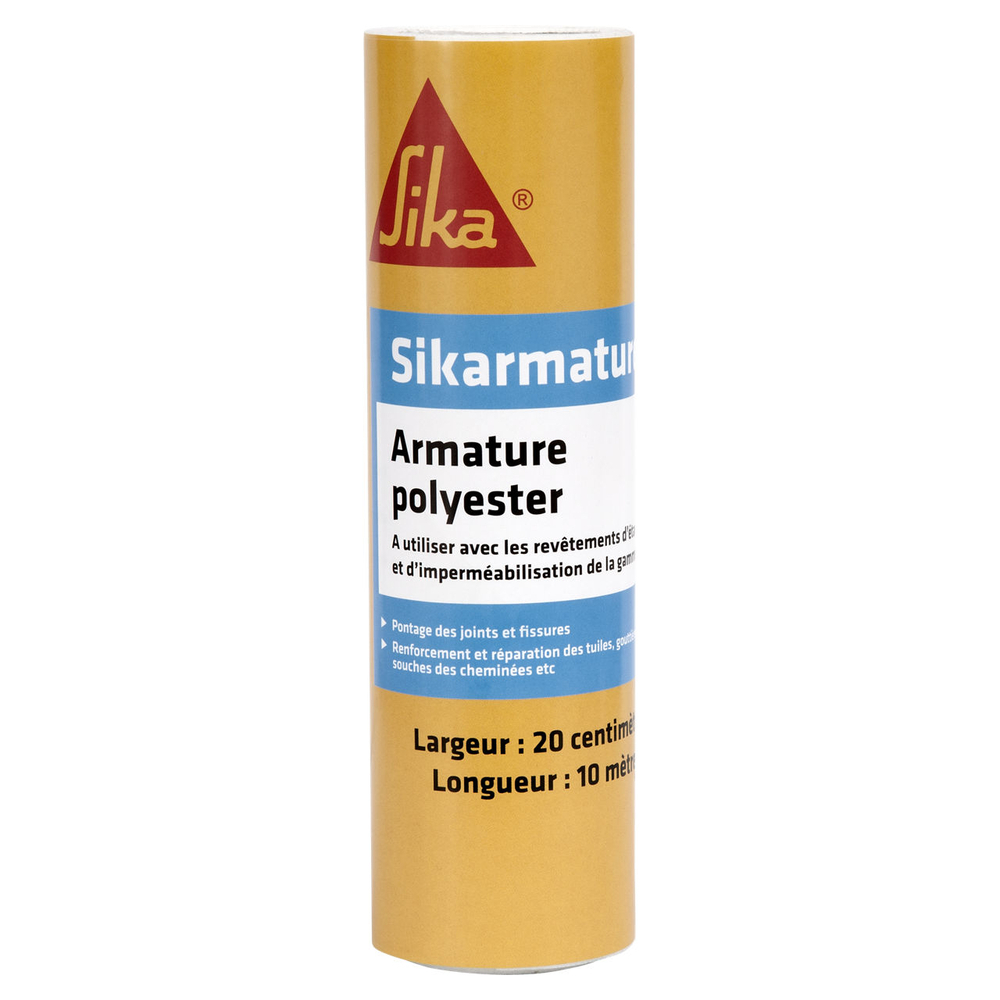 ARMATURE - ROULEAU DE 10M LARGEUR 20CM DE SIKARMATURE SPECIAL ANGLES - SIKA - 369