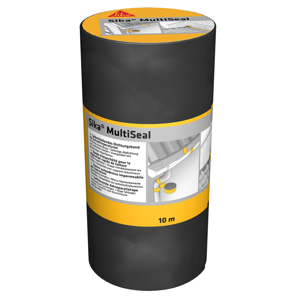 BANDE D’ÉTANCHÉITÉ BITUMINEUSE CARTON DE 1 ROULEAU 10M DE SIKAMULTISEAL GRIS 300 MM - SIKA - 3735