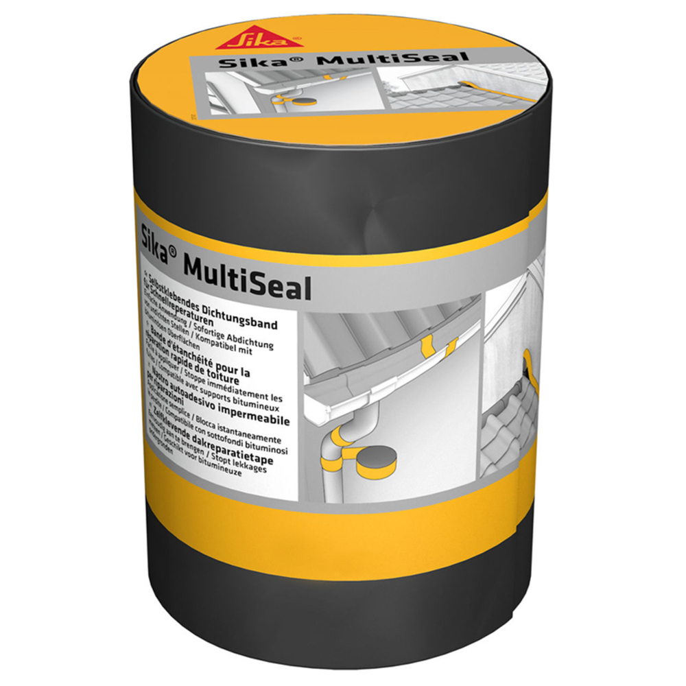 BANDE D'ÉTANCHÉITÉ AUTOCOLLANTE 3M DE SIKAMULTISEAL 100MM GRIS - LOT DE 12 - SIKA - 3738