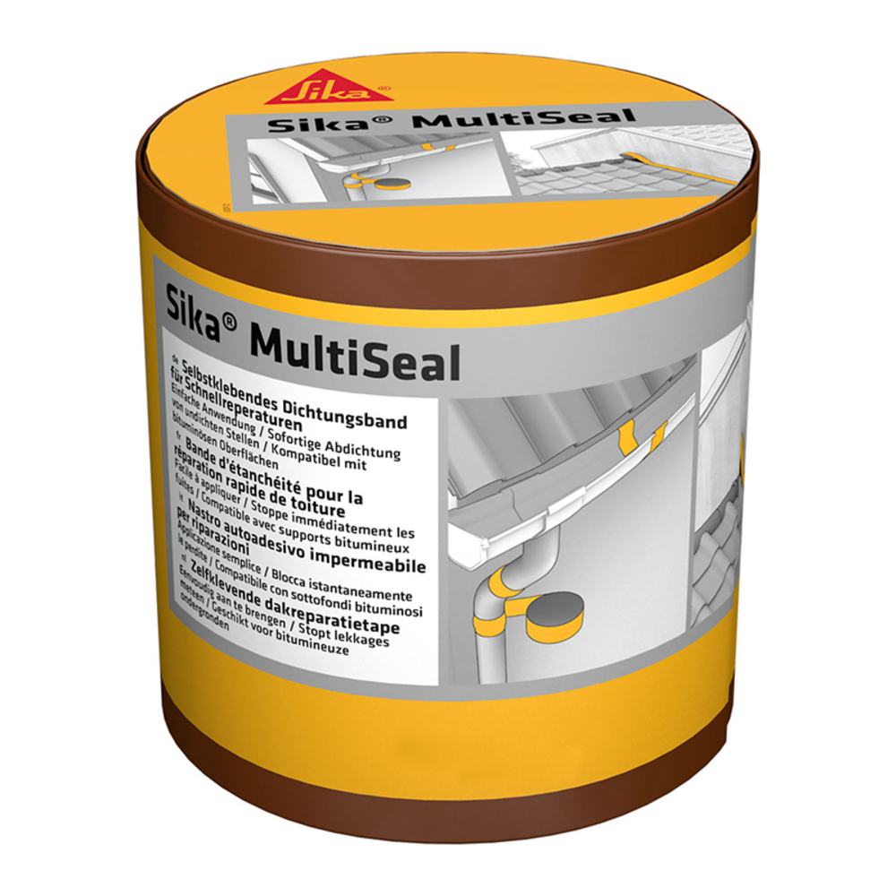 BANDE D'ÉTANCHÉITÉ AUTOCOLLANTE 3M DE SIKAMULTISEAL 225MM TERRE CUITE - LOT DE 6 - SIKA - 3740