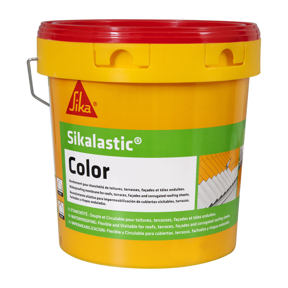 REVÊTEMENT LIQUIDE 20KG SIKALASTIC COLOR BLANC - SIKA - 406085