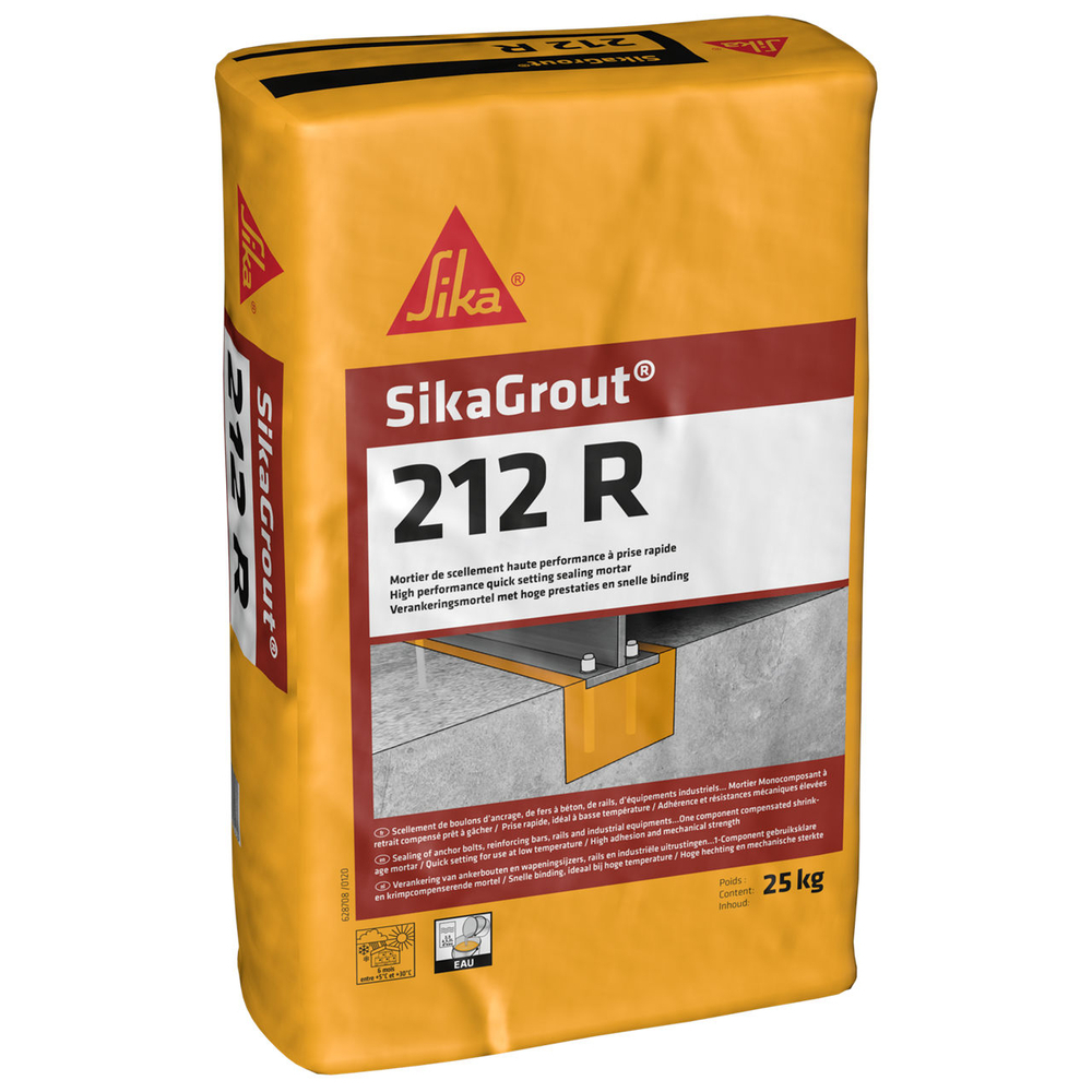MORTIER SAC DE 25KG DE SIKAGROUT-212R - SIKA - 408787