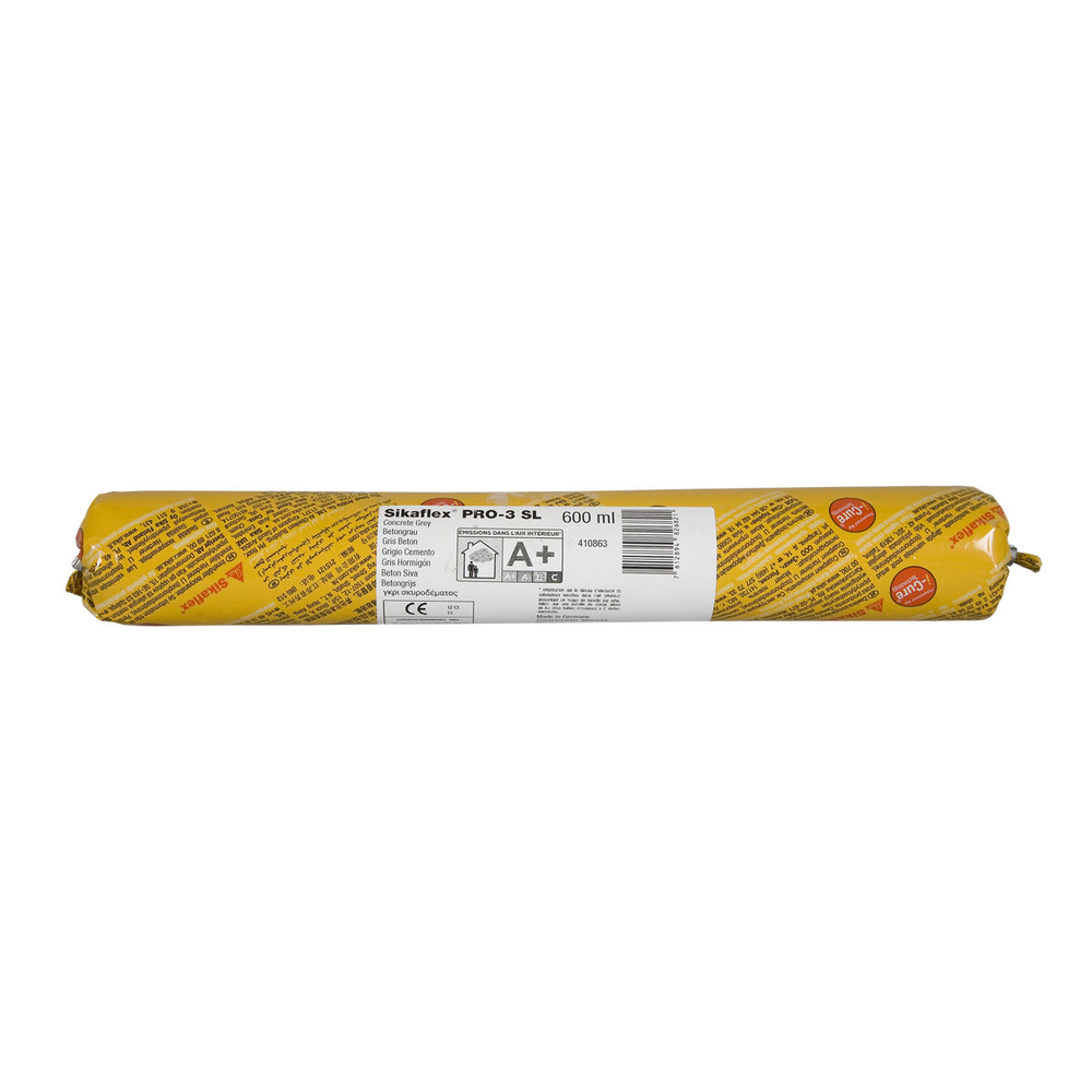 MASTIC MONO COMPOSANT 600ML SIKAFLEX PRO-3 SL GRIS BÉTON - LOT DE 20 - SIKA - 410863