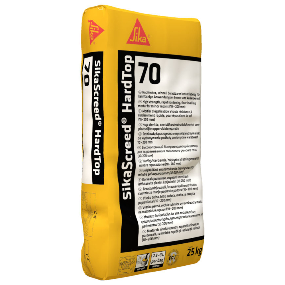 MORTIER POUR CHAPE EN SAC DE 25KG DE SIKASCREED HARDTOP-70 - SIKA - 427514