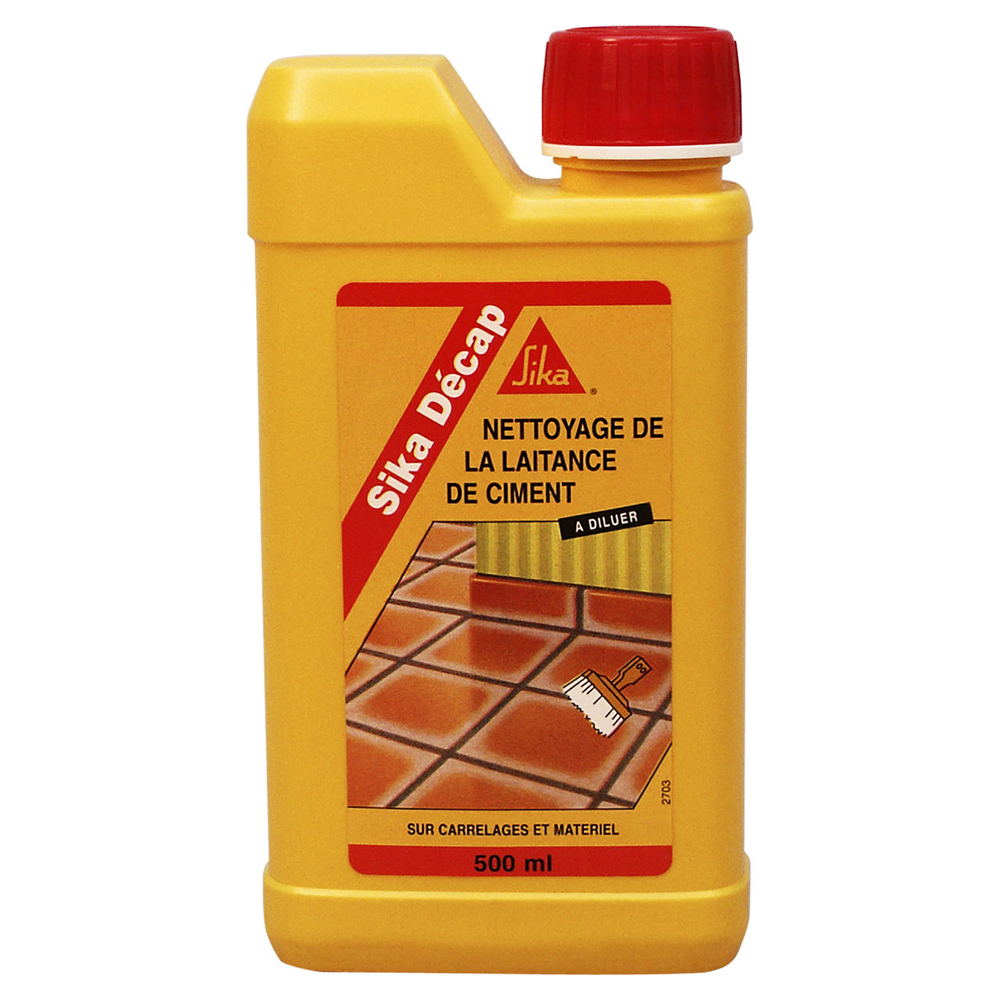 CARTON DE 8 BIDONS 0,5L DE SIKA DECAP - SIKA - 467559