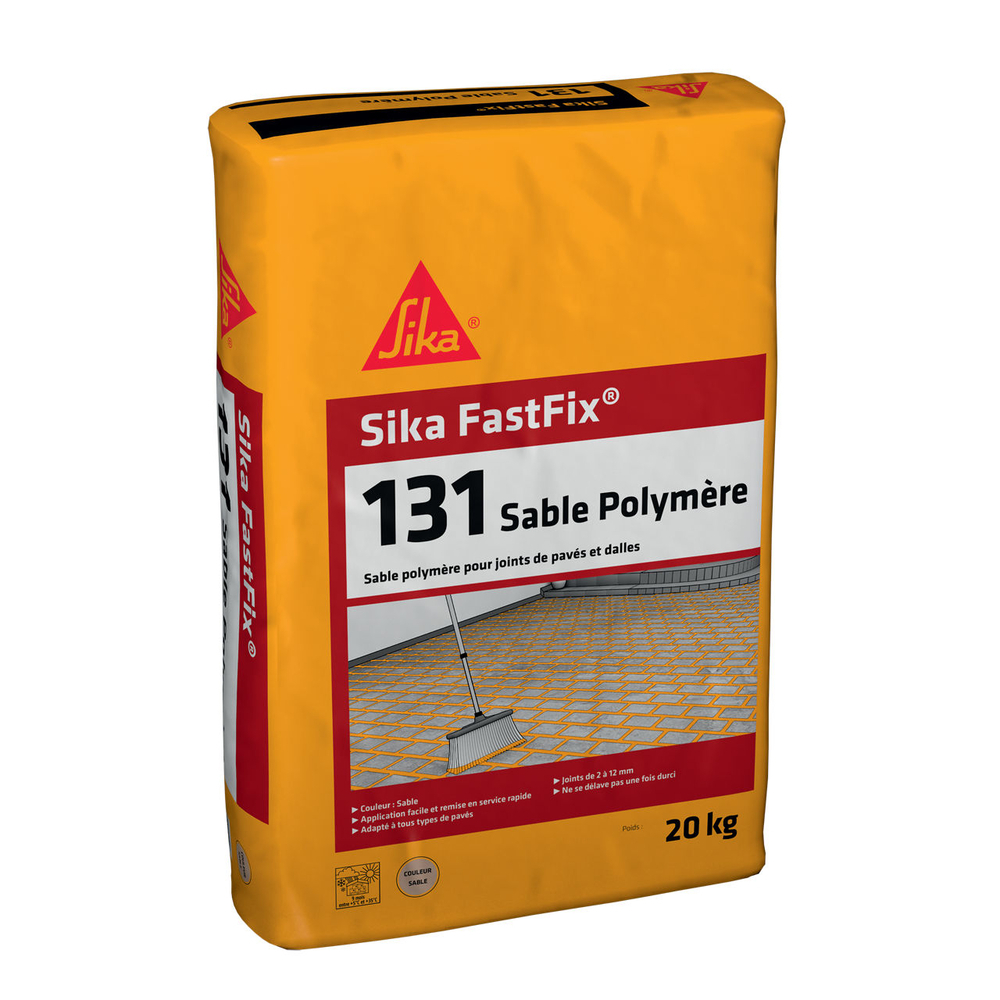 SIKA FASTFIX-131 SABLE POLYMERE COULEUR SABLE - SAC DE 20 KG - SIKA - 486751