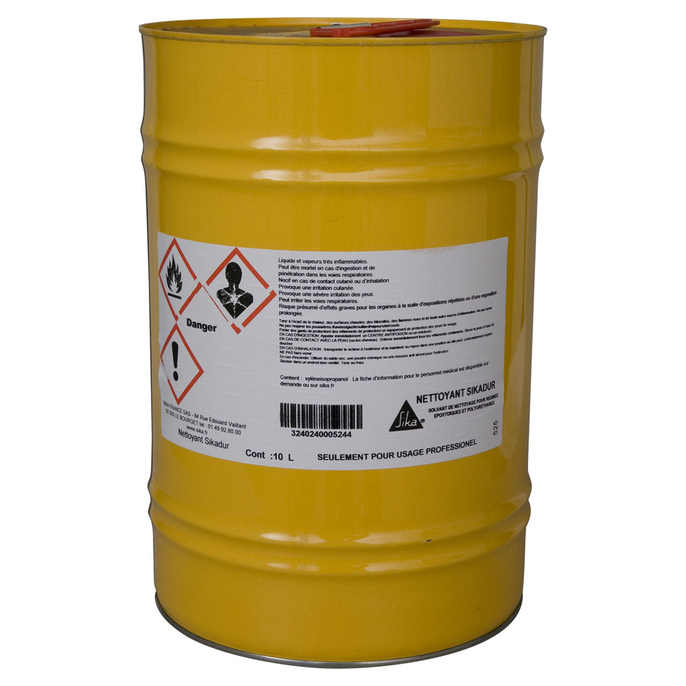 BIDON DE 10L NETTOYANT SIKADUR - SIKA - 525