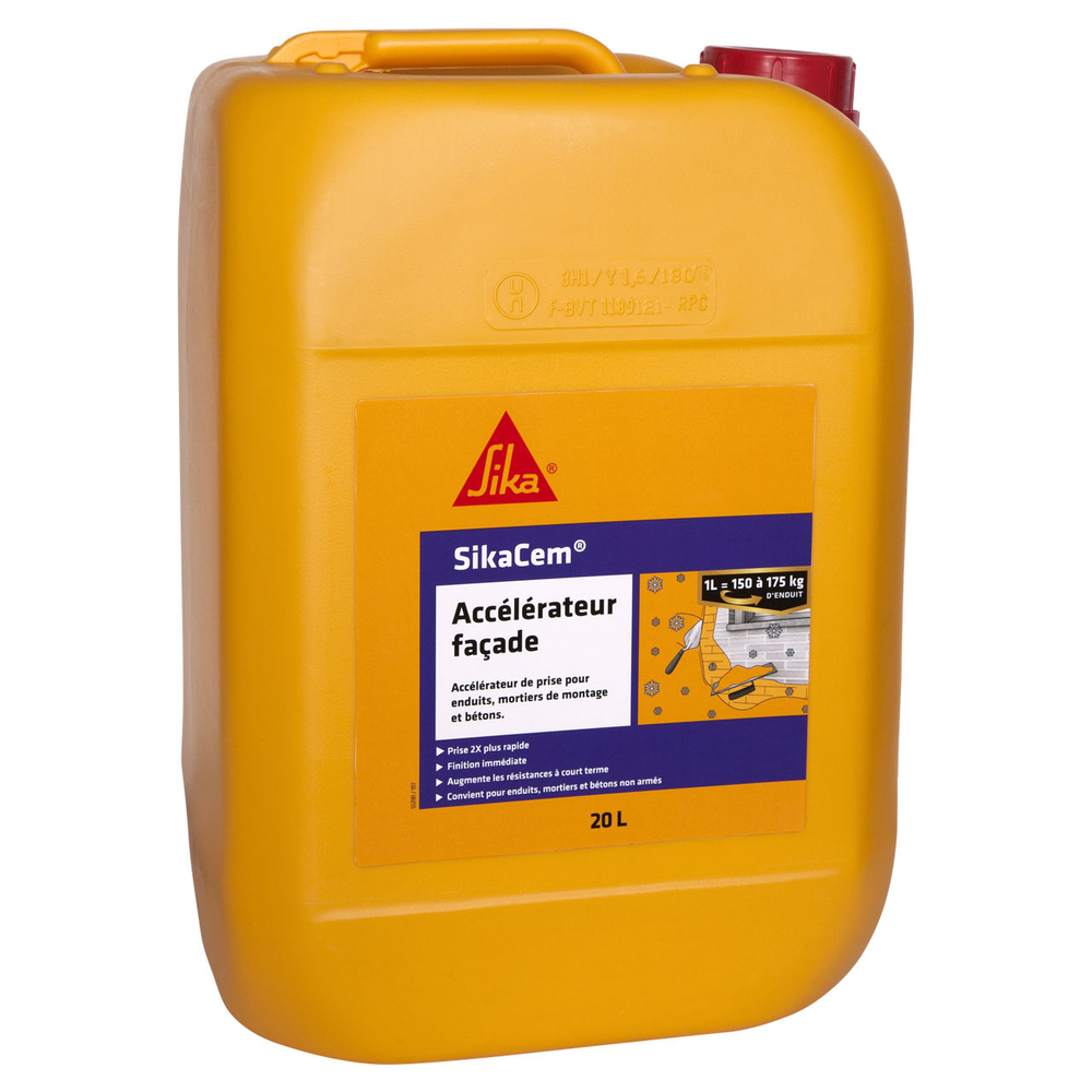 BIDON 20L DE SIKACEM ACCELERATEUR FACADE - SIKA - 552187