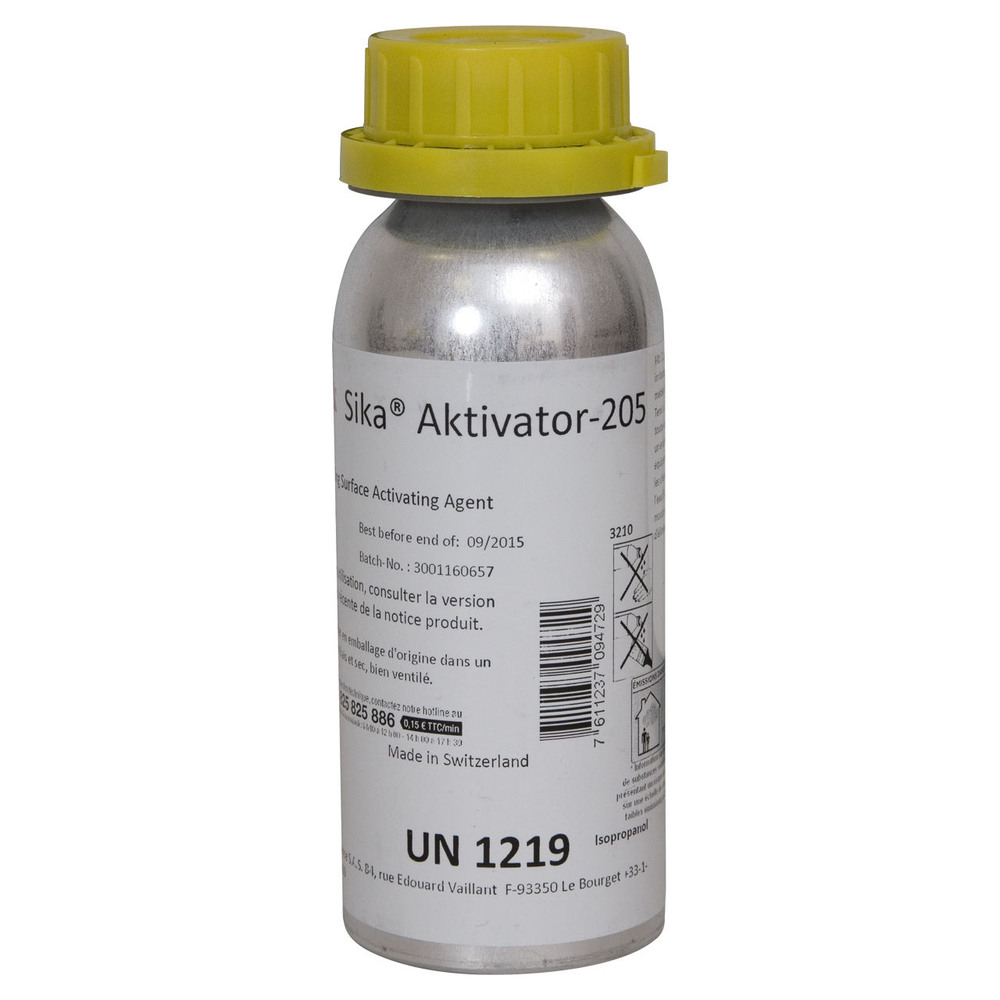 PROMOTEUR D'ADHÉRENCE EN CARTON 6 FLACONS 250ML SIKA AKTIVATOR-205 - SIKA - 567789