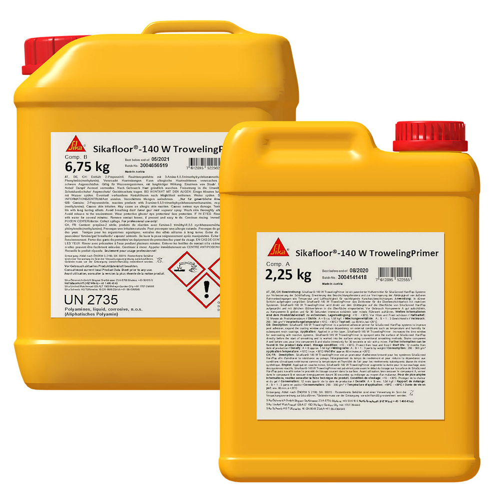PRIMAIRE KIT DE 9KG DE SIKAFLOOR-140W TROWELINGPRIMER - SIKA - 587909