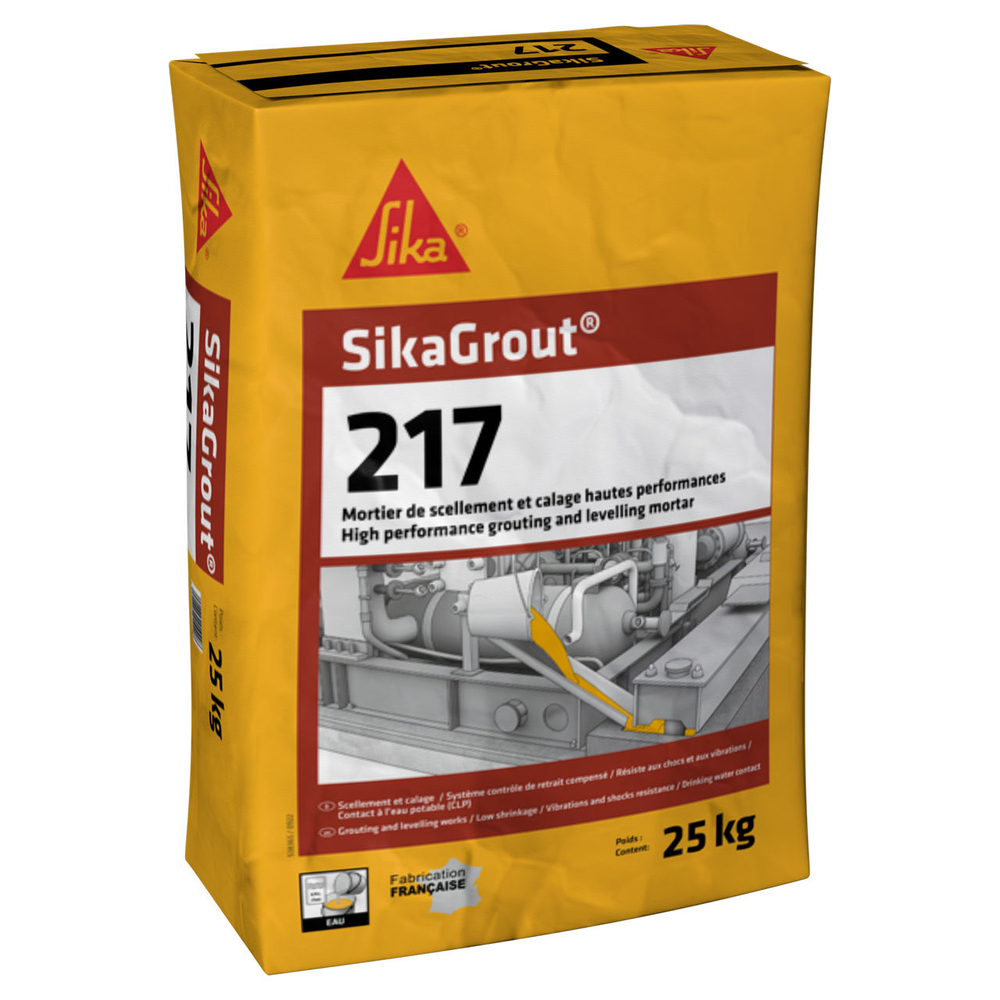 MORTIER DE SCELLEMENT EN SAC 25KG DE SIKAGROUT-217 - SIKA - 61061