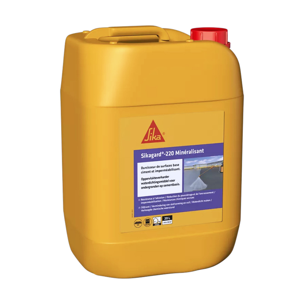DURCISSEUR DE SURFACE BIDON DE 20L DE SIKAGARD-220 MINÉRALISANT - SIKA - 619812