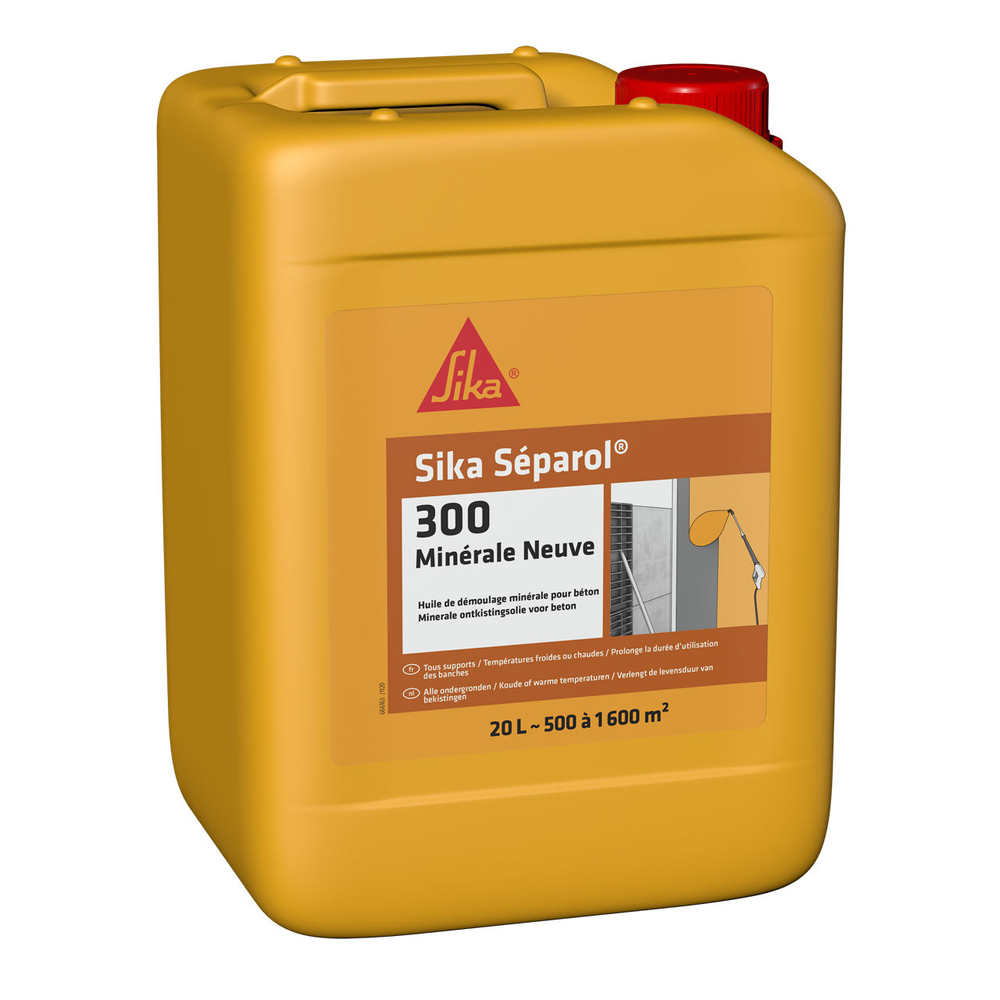 AGENT DE DÉMOULAGE BIDON 20L DE SIKA SÉPAROL 300 MINERALE NEUVE - SIKA - 657189