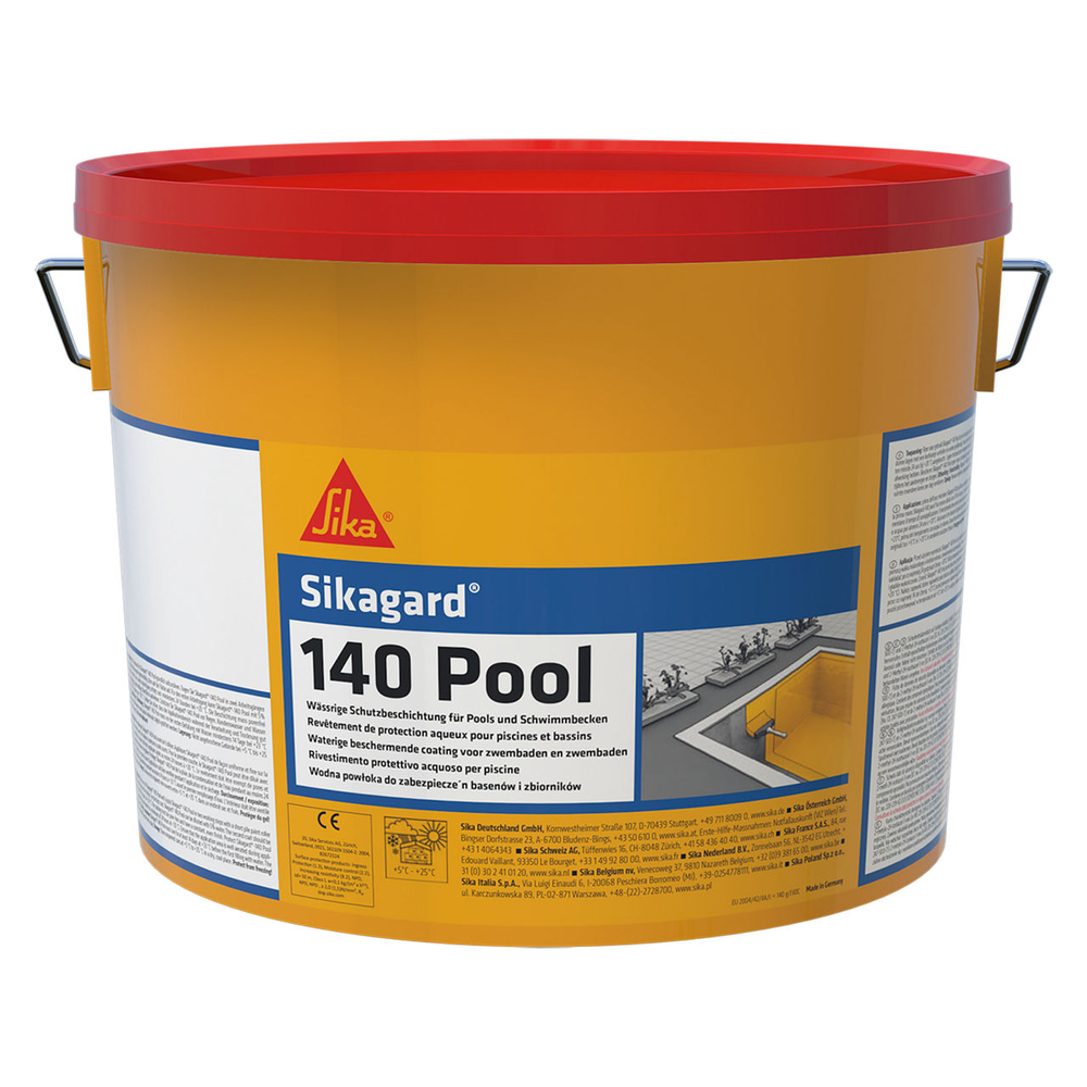 REVETEMENT EN RESINE - SEAU 10L SIKAGARD-140 POOL BLANC-9010 CA - SIKA - 662704