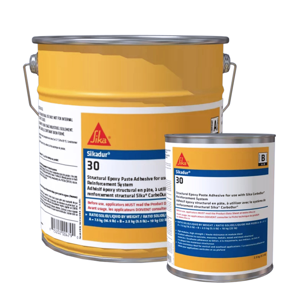 COLLE STRUCTURALE EN KIT DE 6KG DE SIKADUR-30 - SIKA - 663002