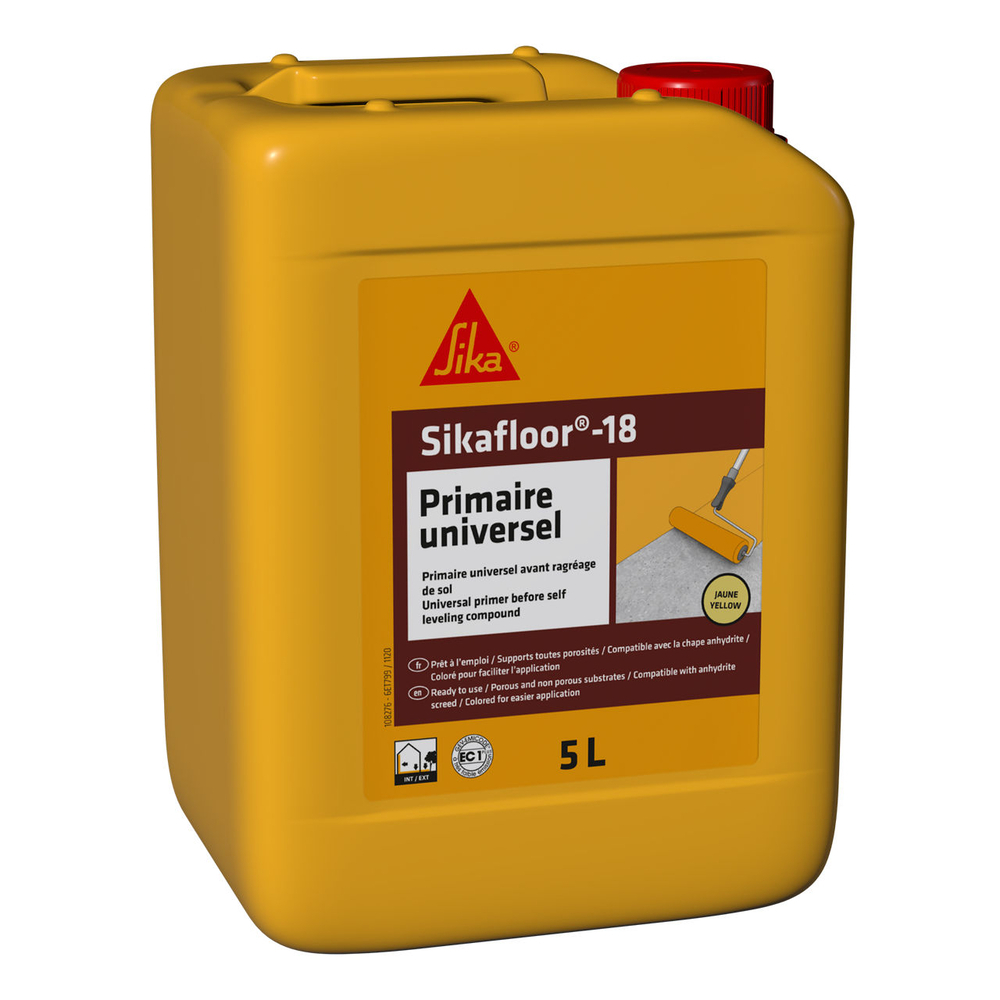 BIDON DE 5 L DE SIKAFLOOR-18 PRIMAIRE UNIVERSEL - SIKA - 664624