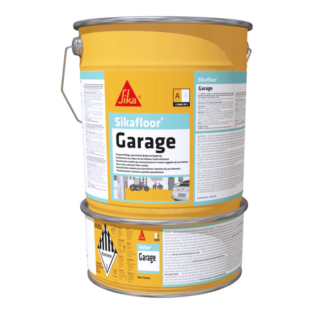 Peinture de sol KIT de 6kg de SIKAFLOOR GARAGE RAL 7032 - SIKA - 692959