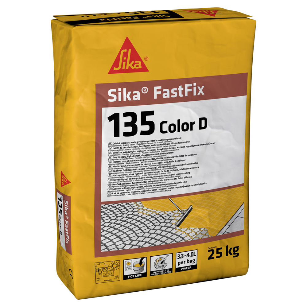 MORTIER SIKA FASTFIX-135 COLOR D GRIS - SAC CONT. 25 KG - SIKA - 704974