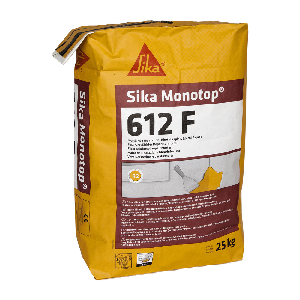 MORTIER DE RÉPARATION SAC DE 25KG SIKA MONOTOP-612 F - SIKA - 706