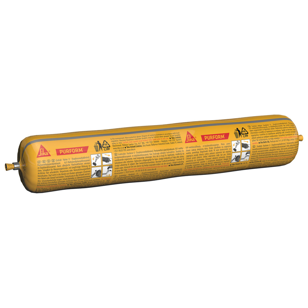 MASTIC CARTON DE 14 POCHES 600ML DE SIKAFLEX PRO-3 PURFORM POWERCURE GRIS BETON - SIKA - 713087