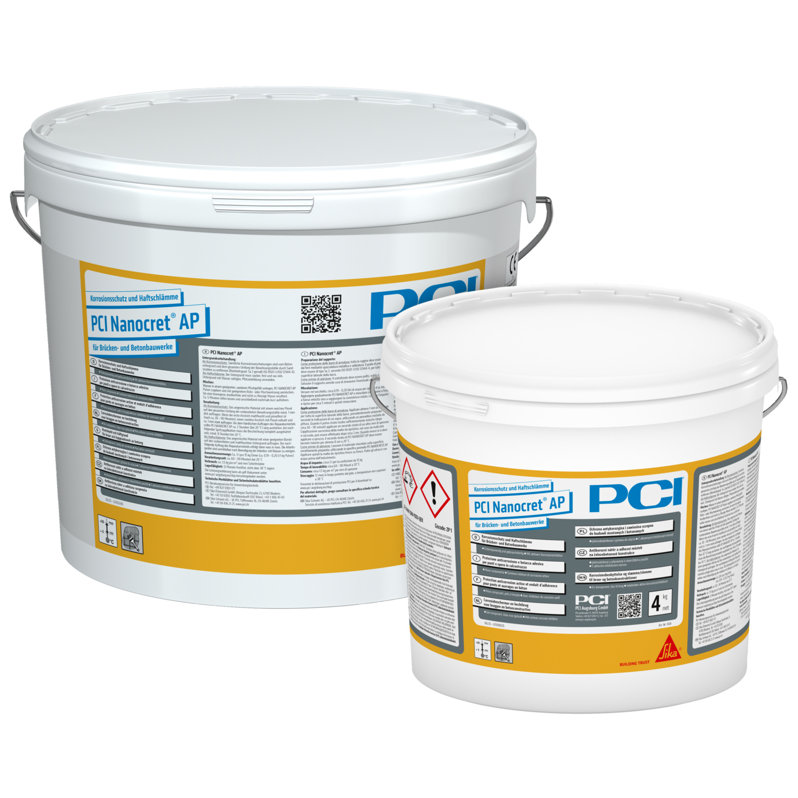 Primaire de passivation et couche d’accrochage 4 kg gris clair SIKA - 757967