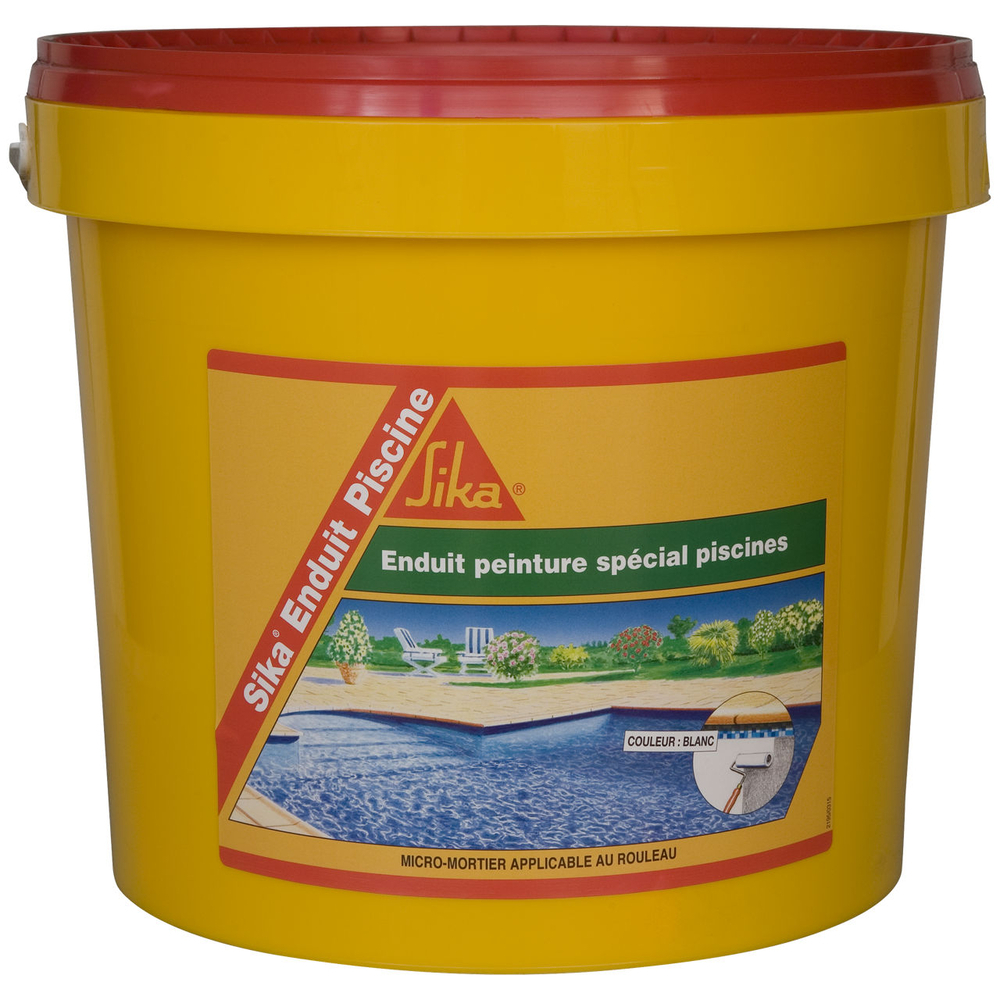 MICRO MORTIER PRÉDOSÉ SEAU DE 6,16 KG SIKA ENDUIT PISCINE - SIKA - 78525
