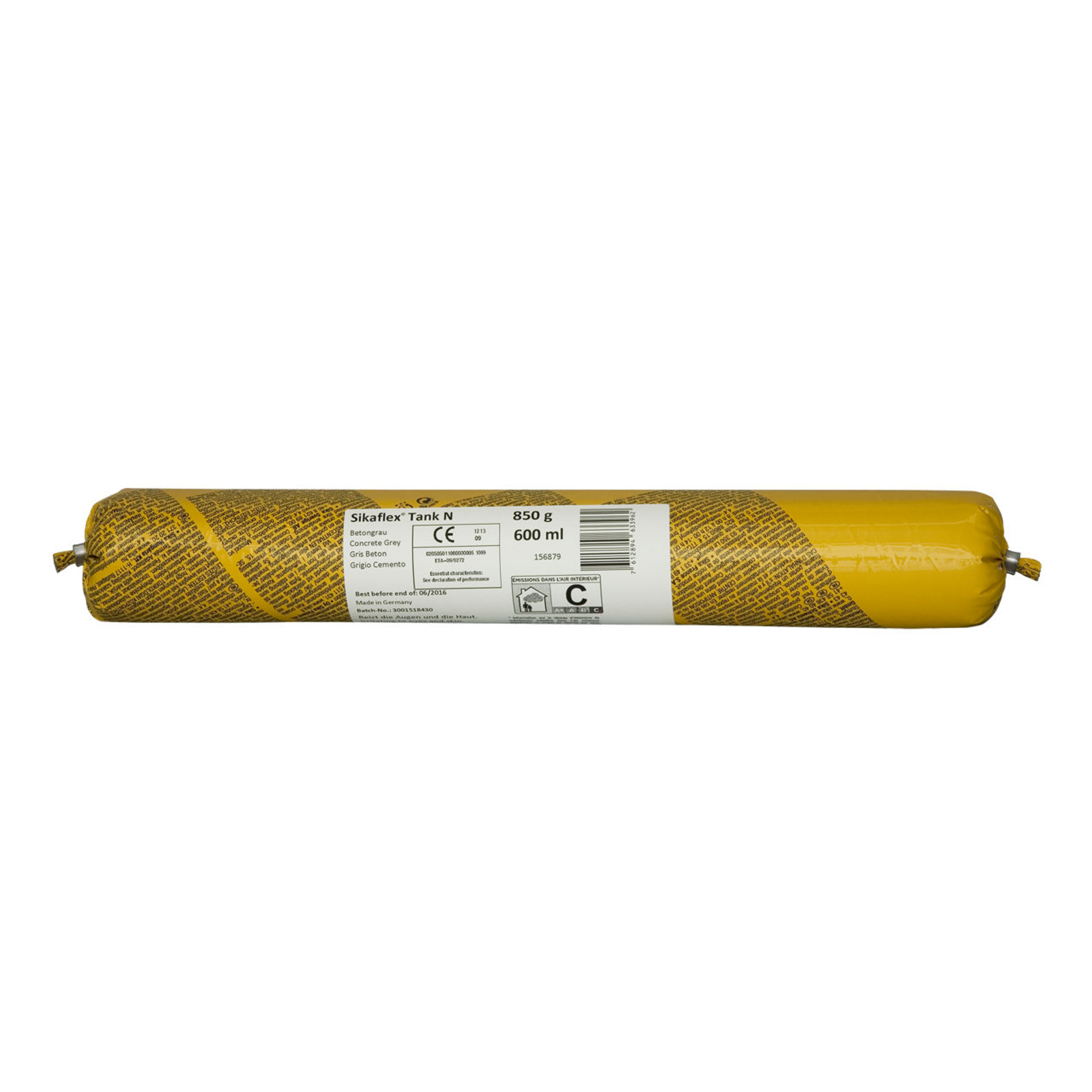 Carton de 20 recharges 600 ml mastic élastique joints chimiques gris béton SIKA - 869457