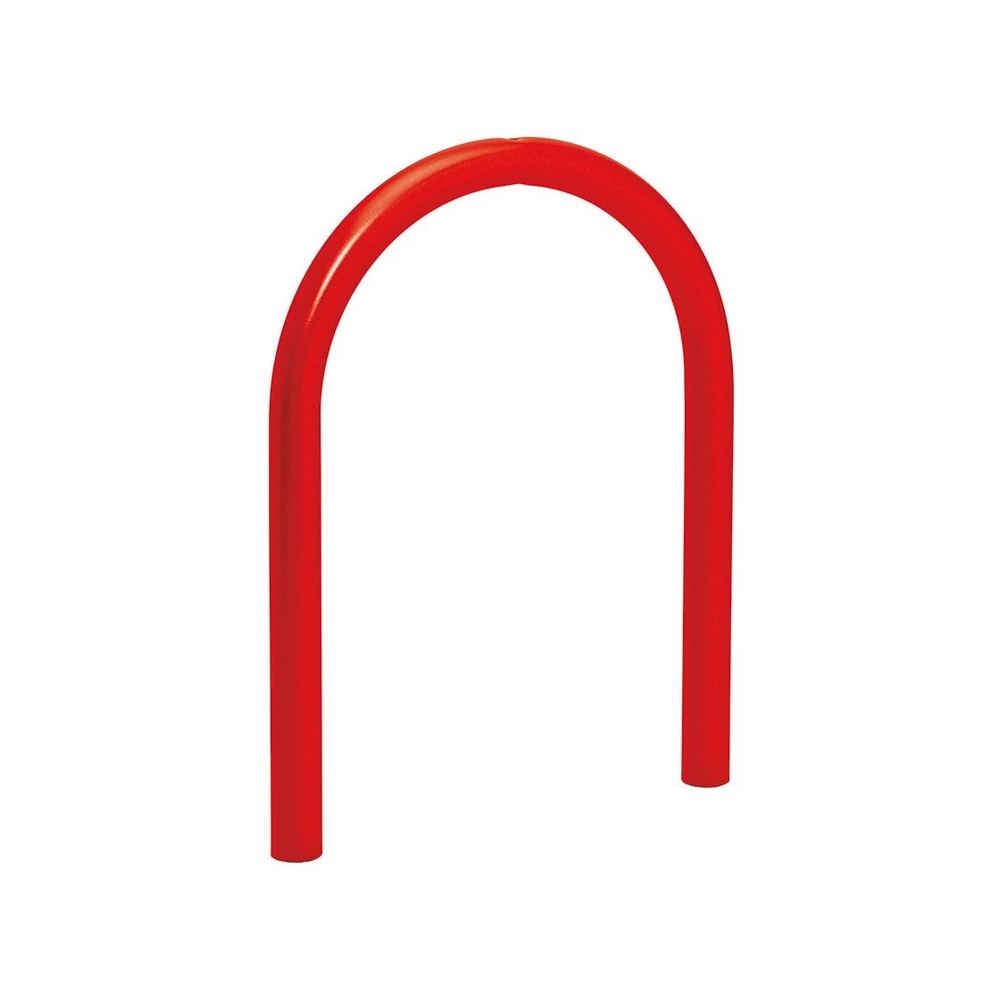 Appui vélos trombone Ø60mm RAL3020 - Standard - Scellement direct - PROCITY - 201051.3020