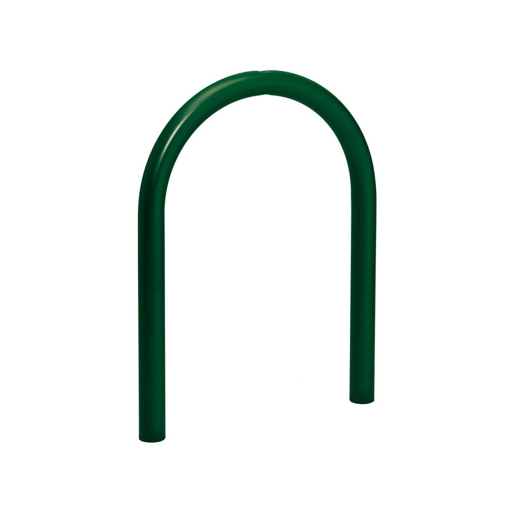Appui vélos trombone Ø60mm RAL6005 - Standard - Scellement direct - PROCITY - 201051.6005