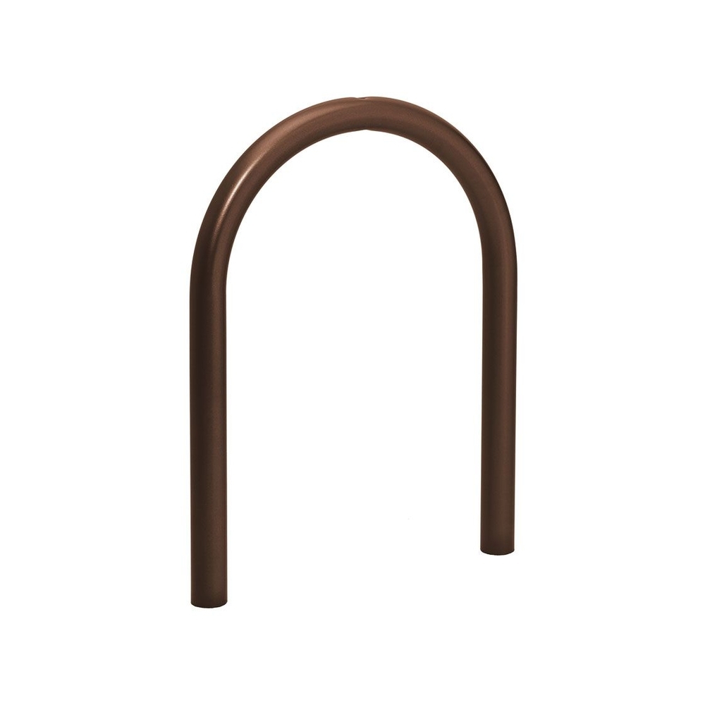 Appui vélos trombone Ø60mm RAL8017 - Standard - Scellement direct - PROCITY - 201051.8017