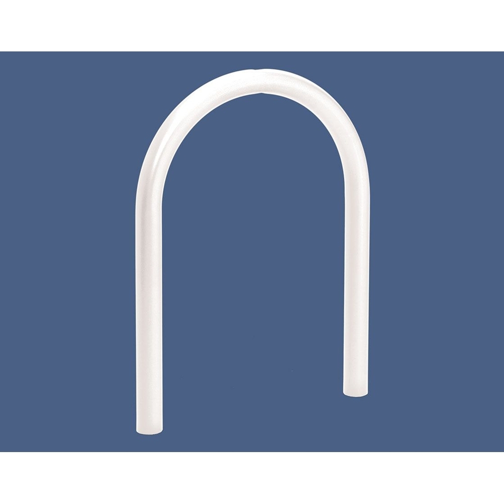 Appui vélos trombone Ø60mm RAL9010 - Standard - Scellement direct - PROCITY - 201051.9010