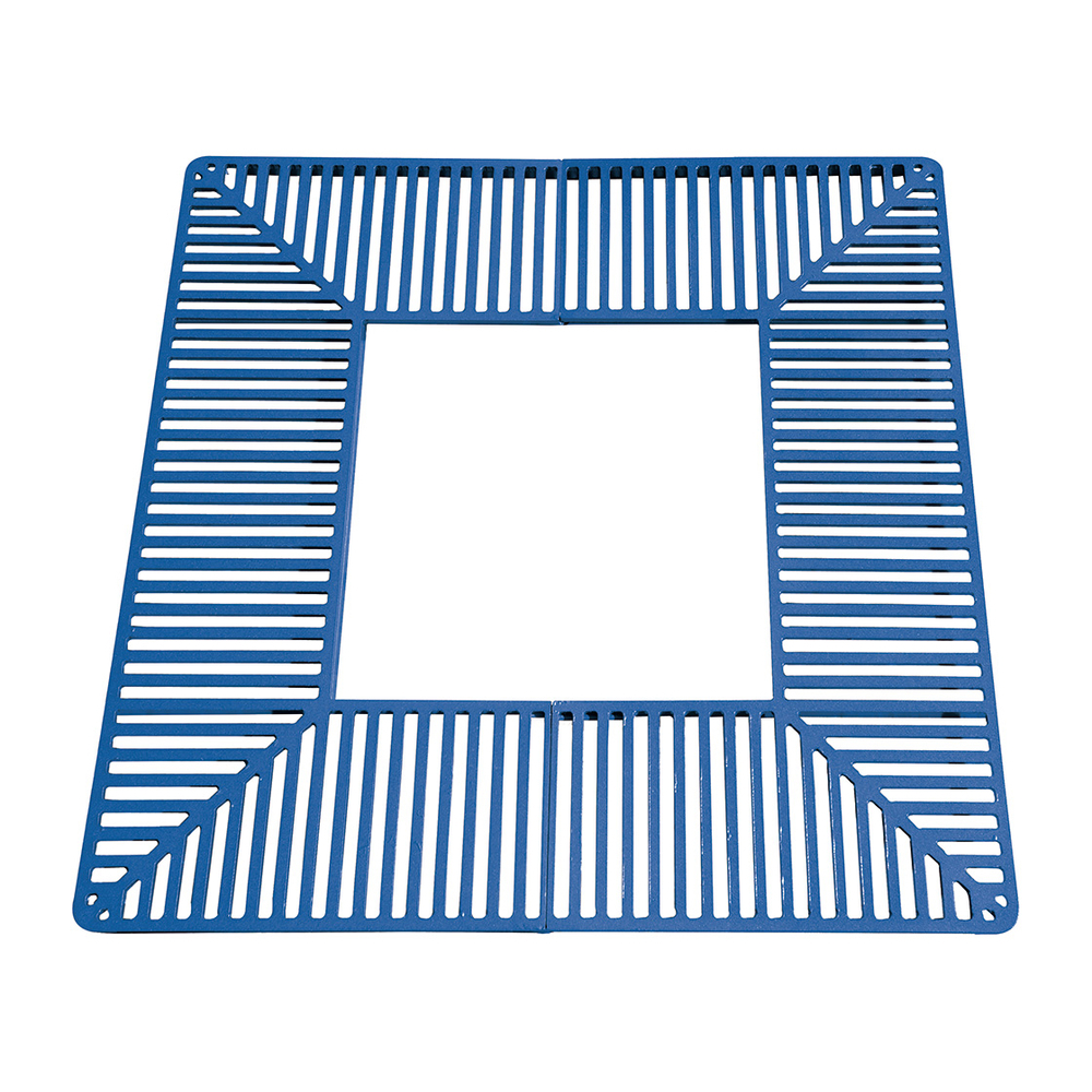 Grille d'arbre Carrée Silaos RAL5010 - 1300x1300 - PROCITY - 201218.5010