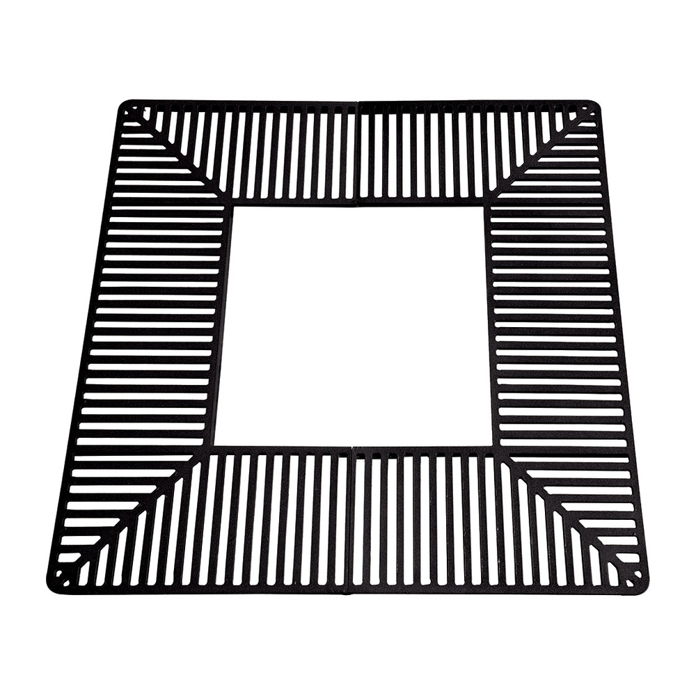 Grille d'arbre Carrée Silaos RAL9005 - 1300x1300 - PROCITY - 201218.9005