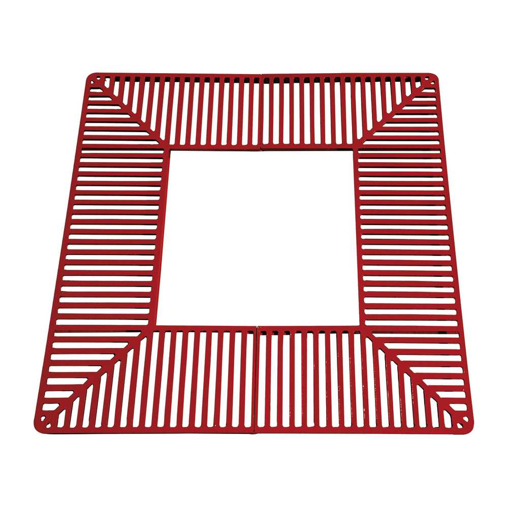 Grille d'arbre Carrée Silaos RAL3004 - 1500x1500mm - PROCITY - 201223.3004