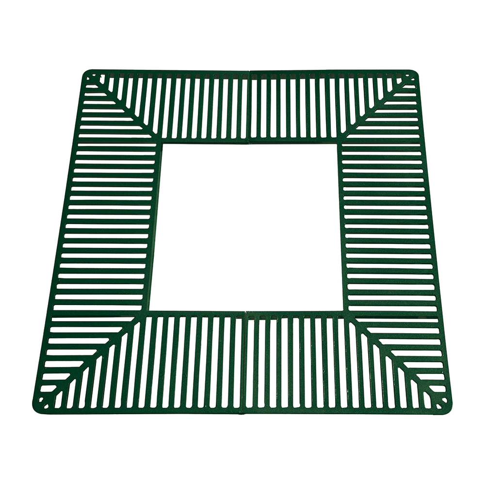 Grille d'arbre Carrée Silaos RAL6005 - 1500x1500mm - PROCITY - 201223.6005