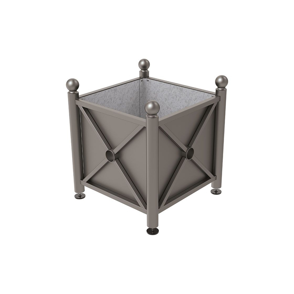 Bac à palmier acier Province Boule Gris PROCITY - 201251.GPRO