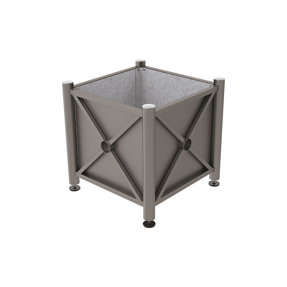 Bac à palmier acier Province Inox brossé Gris PROCITY - 201262.GPRO