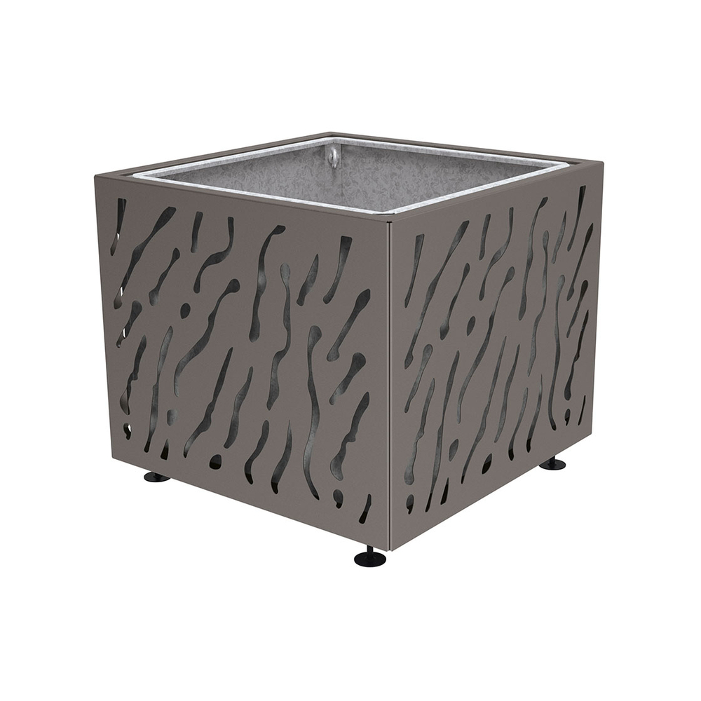 Bac à palmier Venise monochrome Gris PROCITY - 201492.GPRO