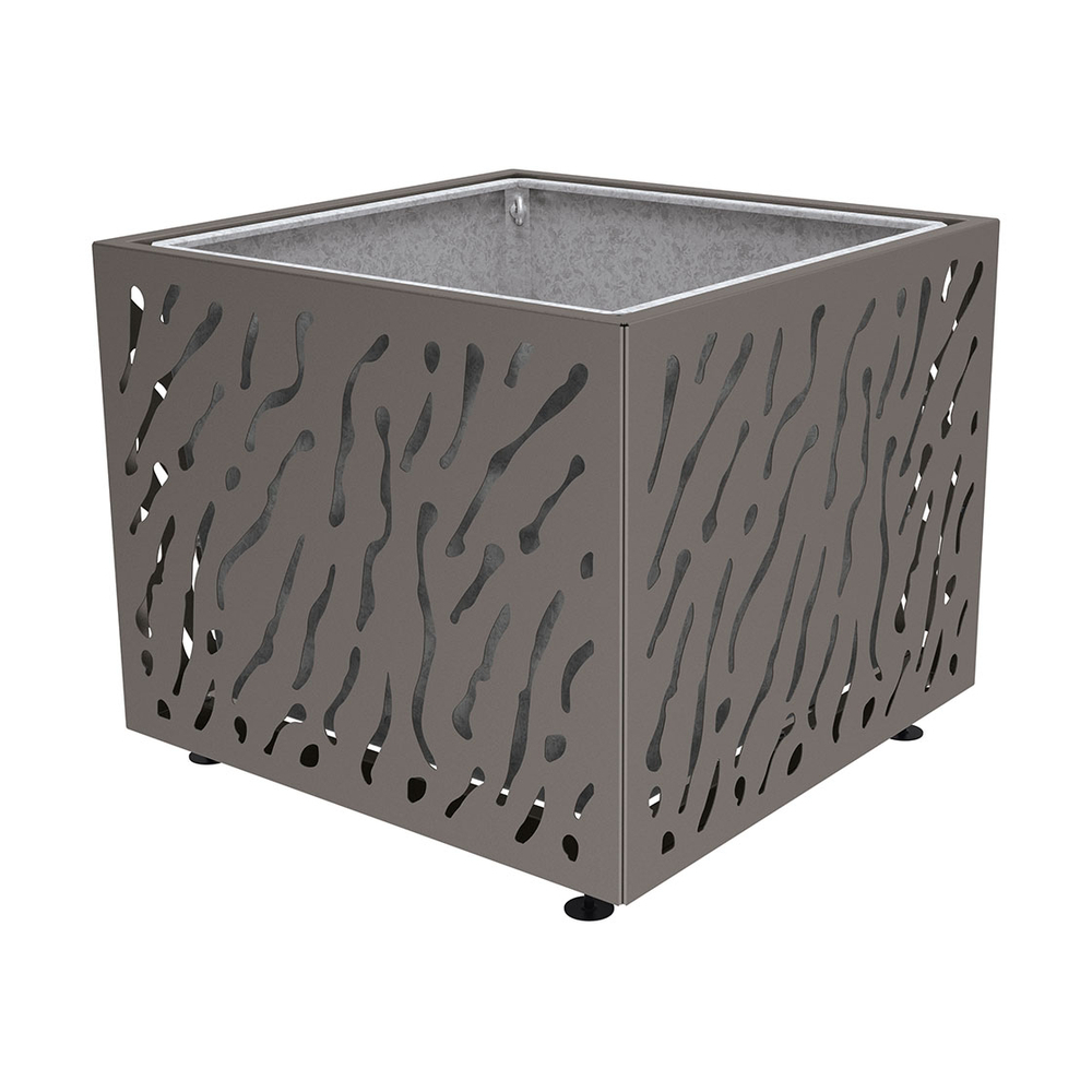 Bac à palmier Venise monochrome Gris PROCITY - 201495.GPRO