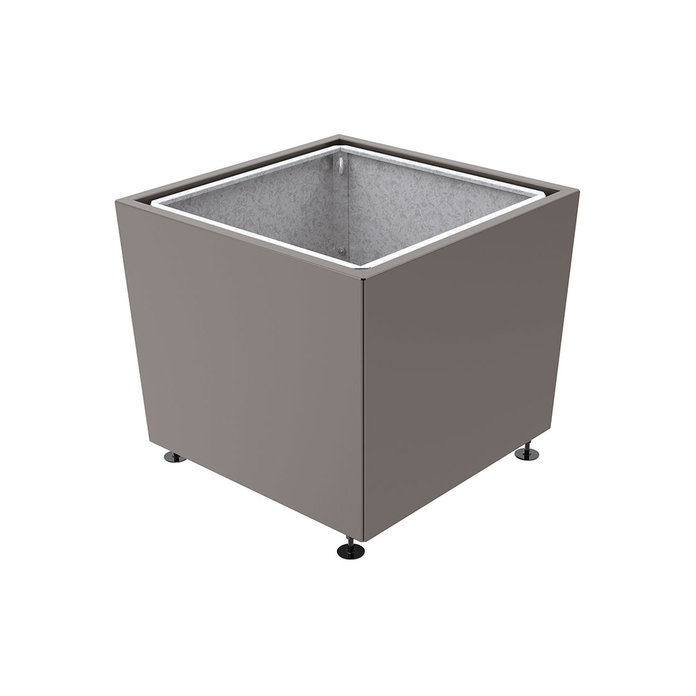 Bac à palmier Olbia carré Gris PROCITY - 201544.GPRO