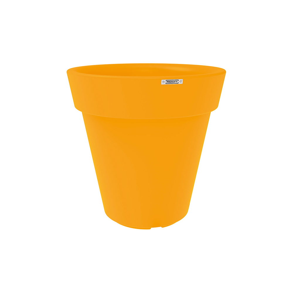 Vase Héritage RAL1028 Ø800x800mm - PROCITY - 201651.1028