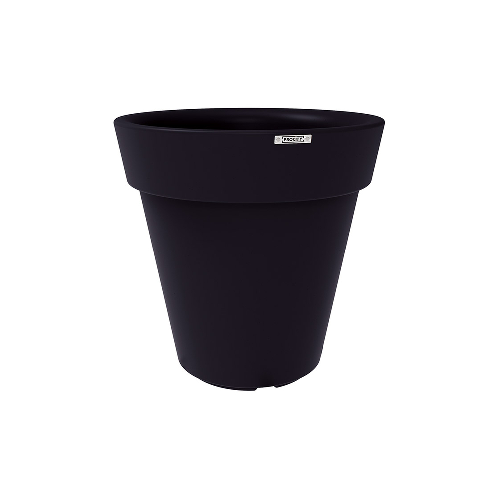 Vase Héritage RAL9017 Ø800x800mm - PROCITY - 201651.9017