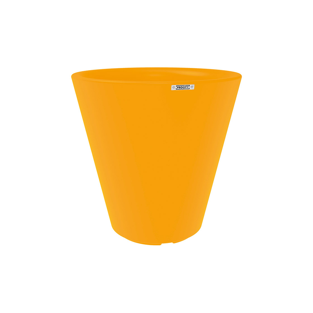 Vase Tradition RAL1028 Ø800x800mm - PROCITY - 201661.1028