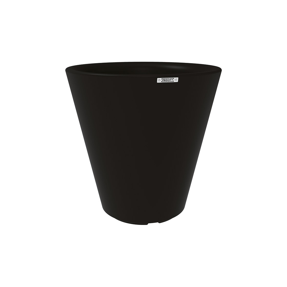 Vase Tradition RAL9005 Ø800x800mm - PROCITY - 201661.9005