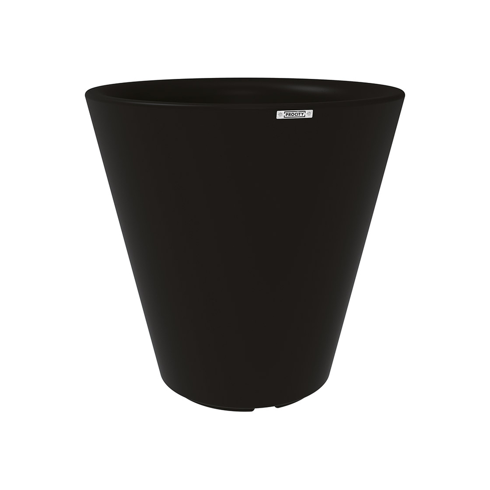 Vase Tradition RAL9005 Ø1000x1000mm - PROCITY - 201662.9005
