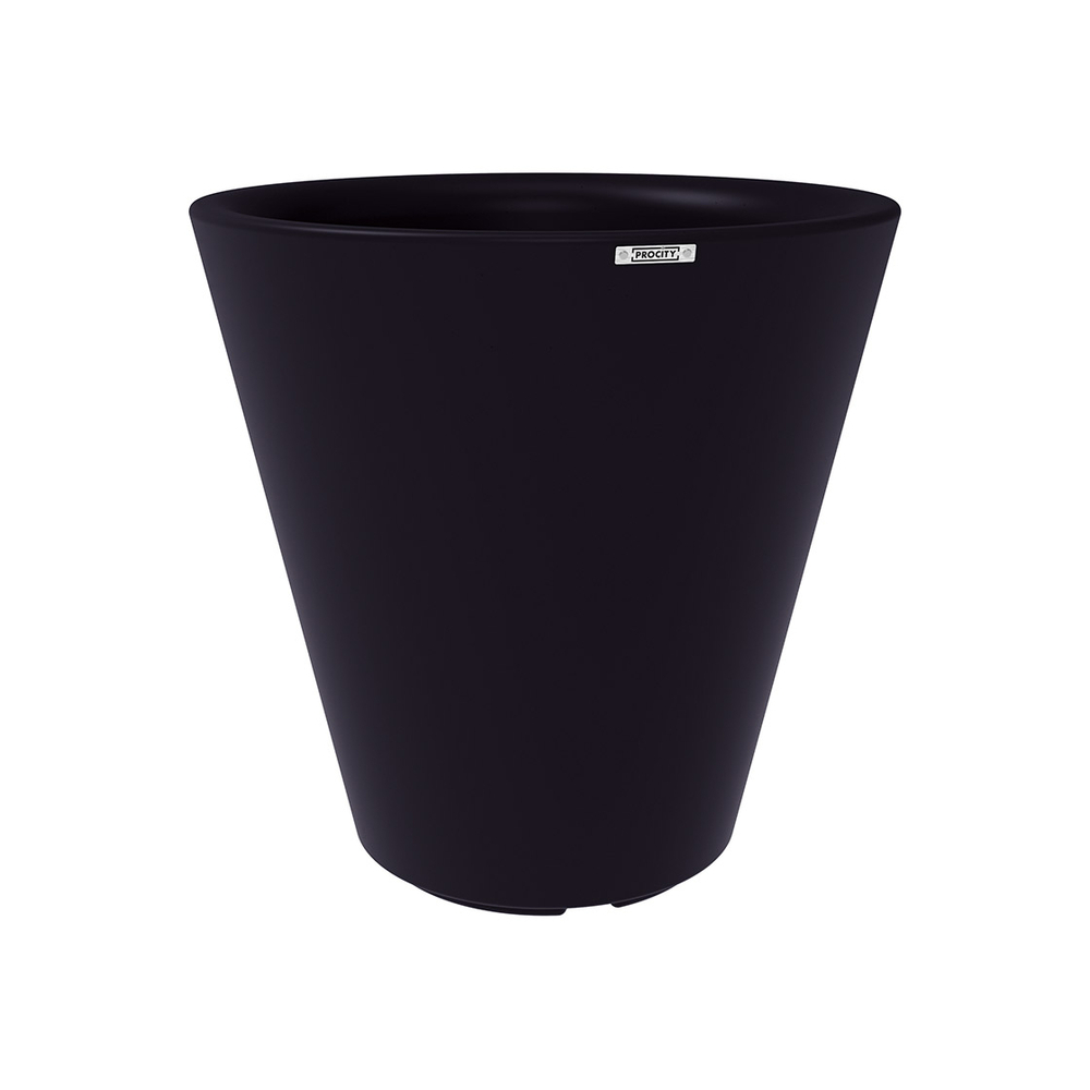 Vase Tradition RAL9017 Ø1000x1000mm - PROCITY - 201662.9017