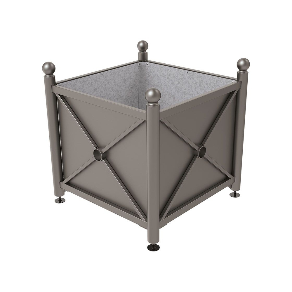 Bac à palmier acier Province Boule Gris PROCITY - 201702.GPRO